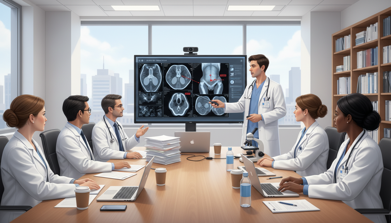 Radiology fellows at multidisciplinary tumor board Radiology fellows at multidisciplinary tumor board - radiology residency for Evaluating Fellowship Programs in Diagnostic Rad