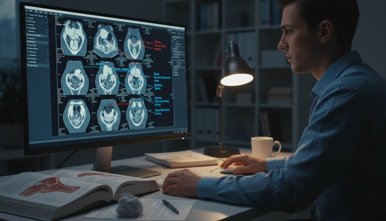 Radiology anatomy learning on CT scans Radiology anatomy learning on CT scans - radiology residency for Surviving First Year of Med School in Diagnostic Radiology:
