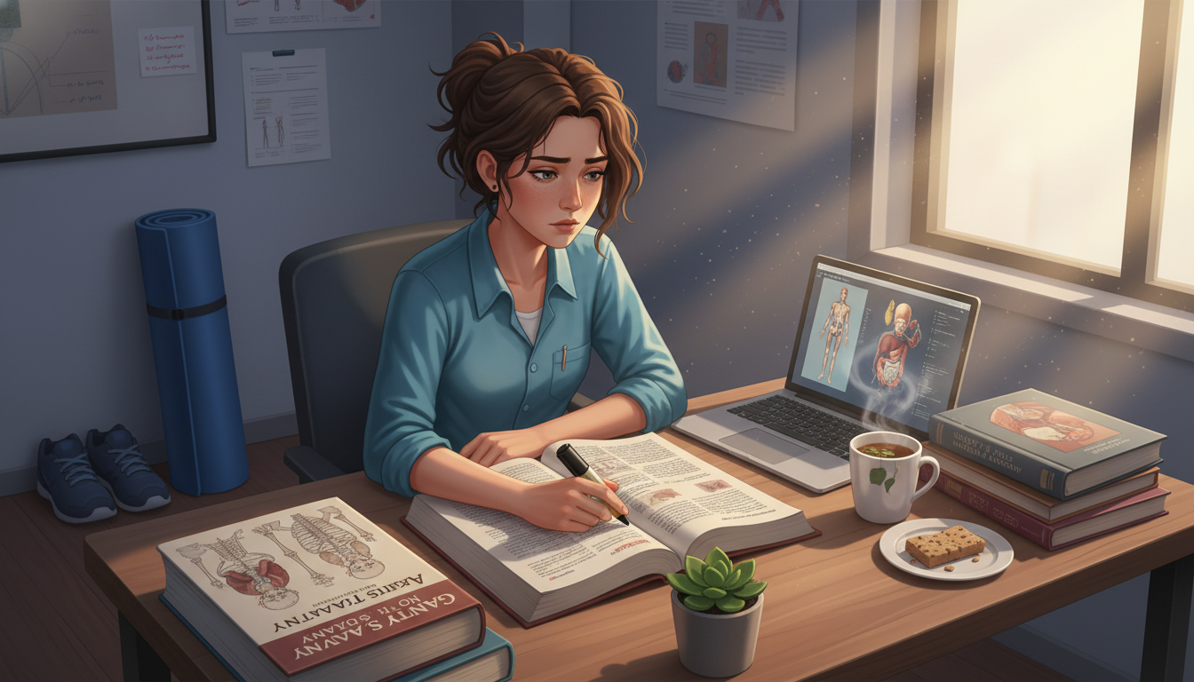 Medical student balancing study and wellness Medical student balancing study and wellness - radiology residency for Surviving First Year of Med School in Diagnostic Radio