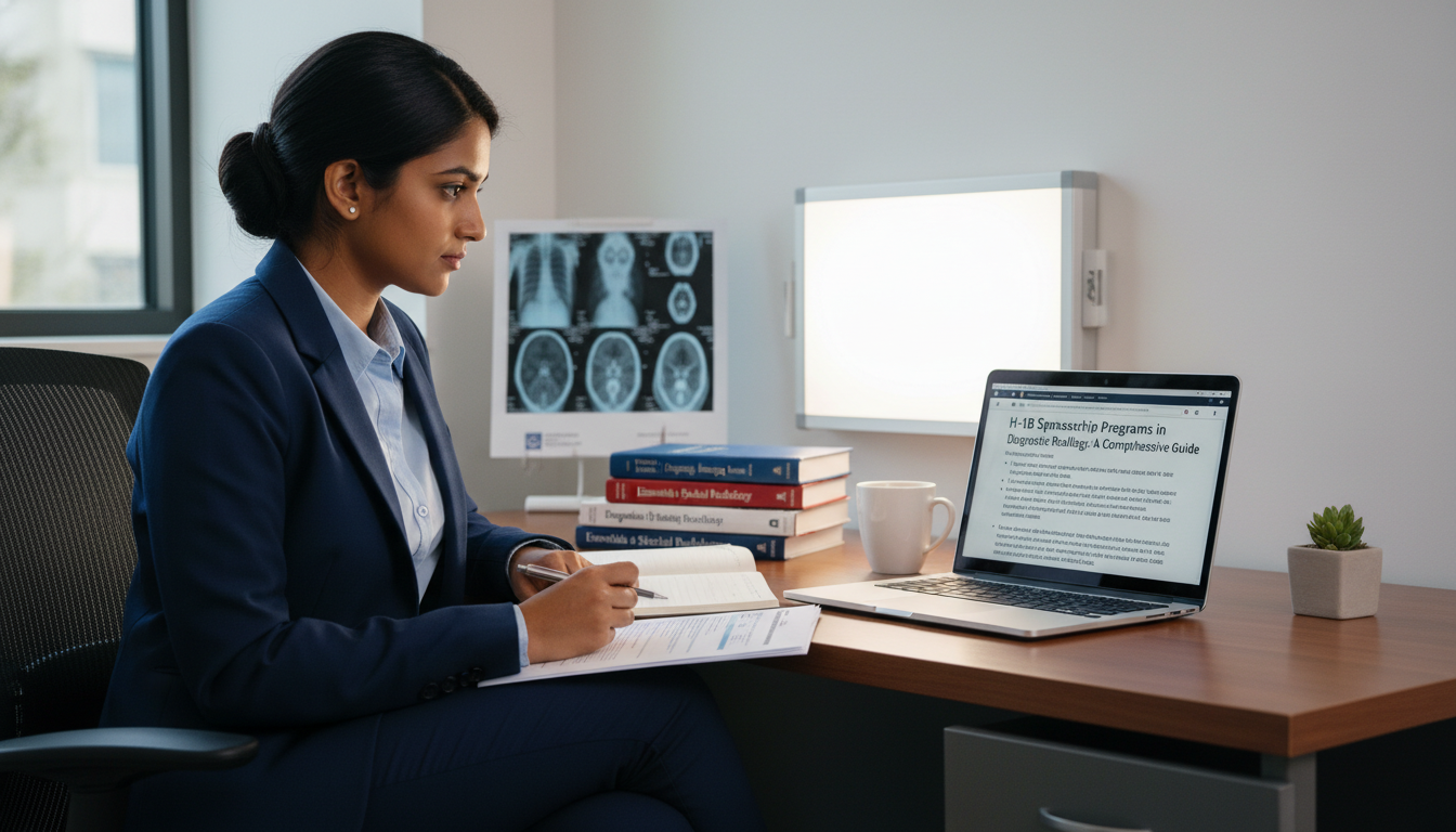 The Ultimate Guide to H-1B Sponsorship in Diagnostic Radiology Residency