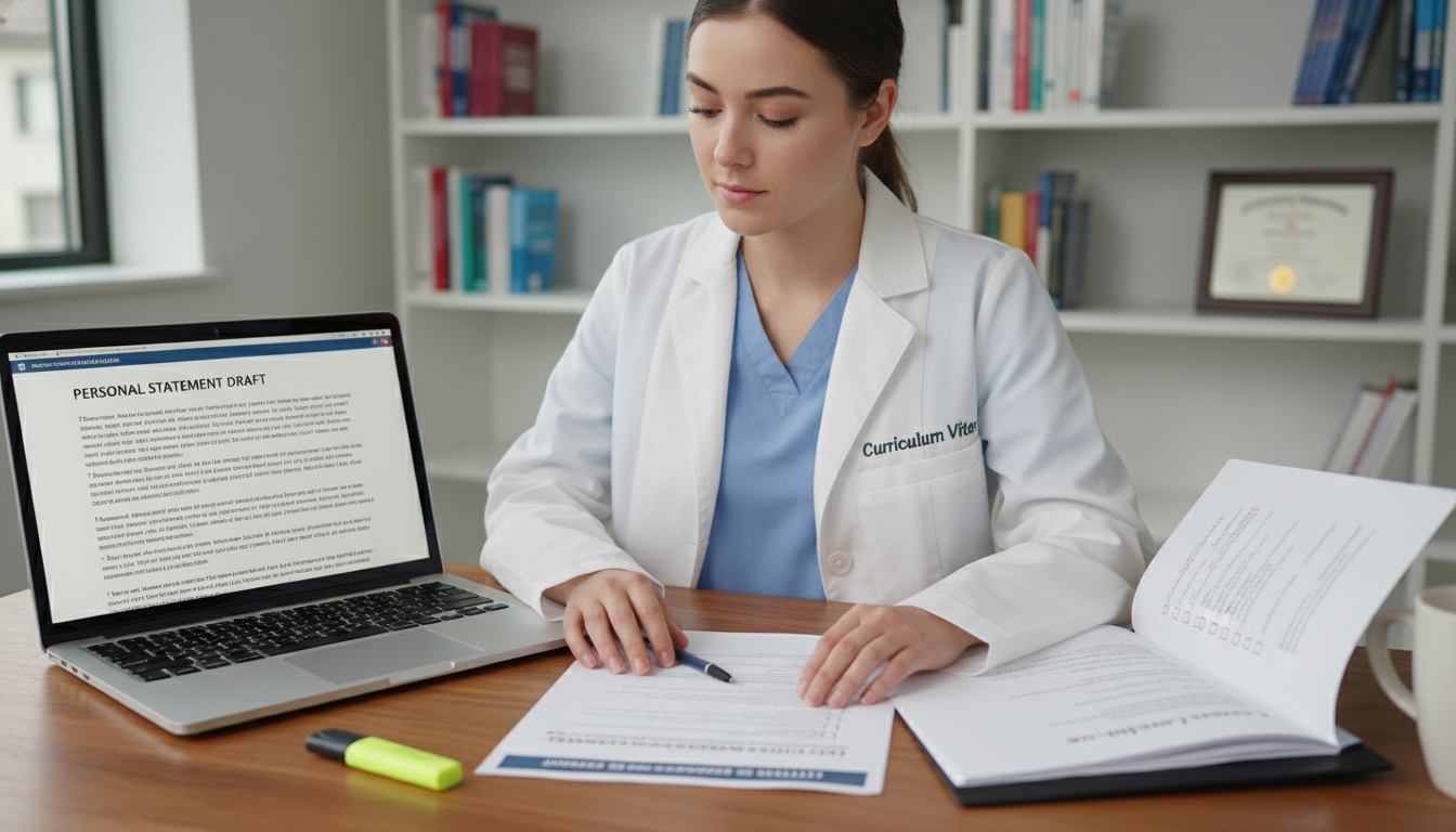 Student preparing a letter of recommendation packet for residency applications Student preparing a letter of recommendation packet for residency applications - radiology residency for Letters of Recommend
