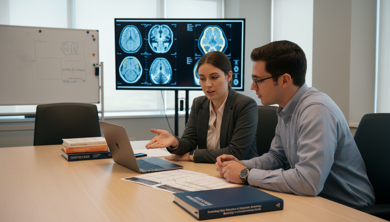 Radiology resident advising a medical student on residency planning Radiology resident advising a medical student on residency planning - radiology residency for Preliminary Year Selection in D
