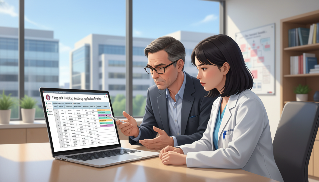 Medical student debriefing test performance with academic advisor - radiology residency for Step Score Strategy in Diagnostic