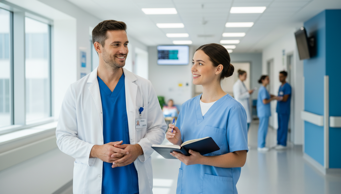 Medical student asking attending physician for a letter of recommendation at the end of a rotation - transitional year reside