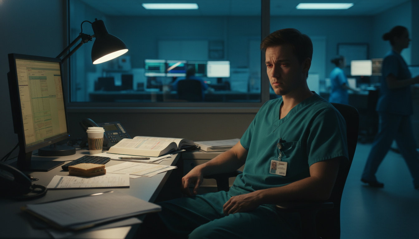 Resident feeling overwhelmed during a busy call night Resident feeling overwhelmed during a busy call night - transitional year residency for Identifying Malignant Programs in Tra