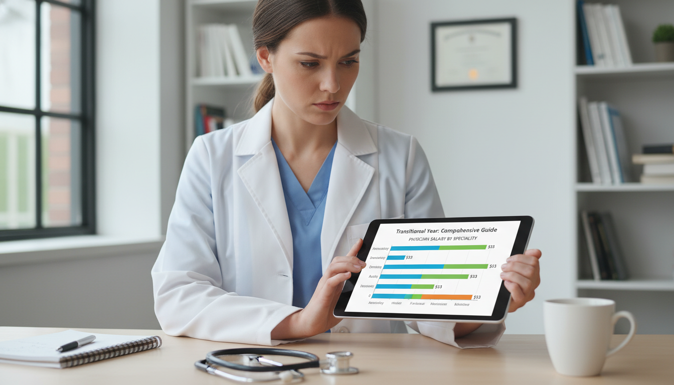 Resident comparing physician compensation charts by specialty Resident comparing physician compensation charts by specialty - transitional year residency for Physician Salary by Specialty