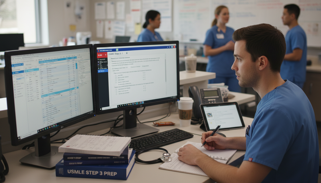 Essential Guide to USMLE Step 3 Preparation in Transitional Year Residency