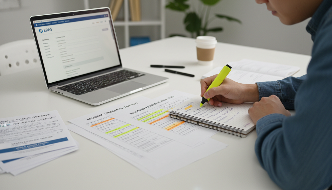 Medical student planning transitional year residency application strategy - transitional year residency for Step Score Strate