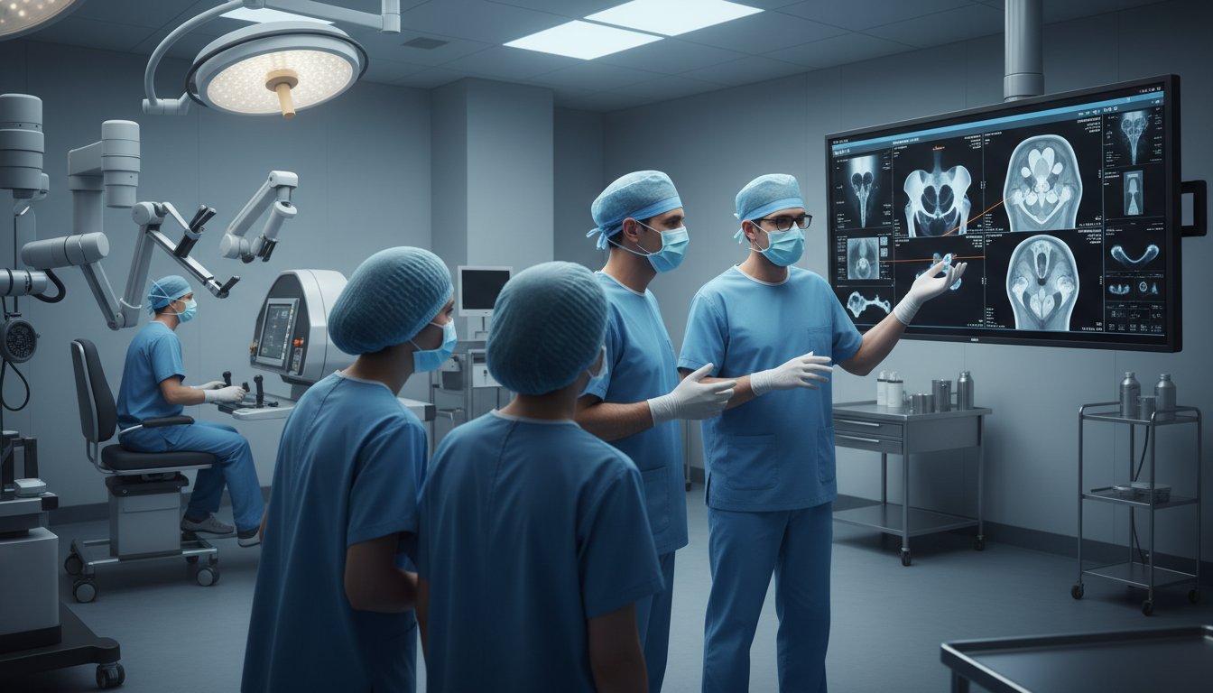 Urology team discussing a surgical case Urology team discussing a surgical case - urology residency for Choosing a Medical Specialty in Urology: A Comprehensive Guid