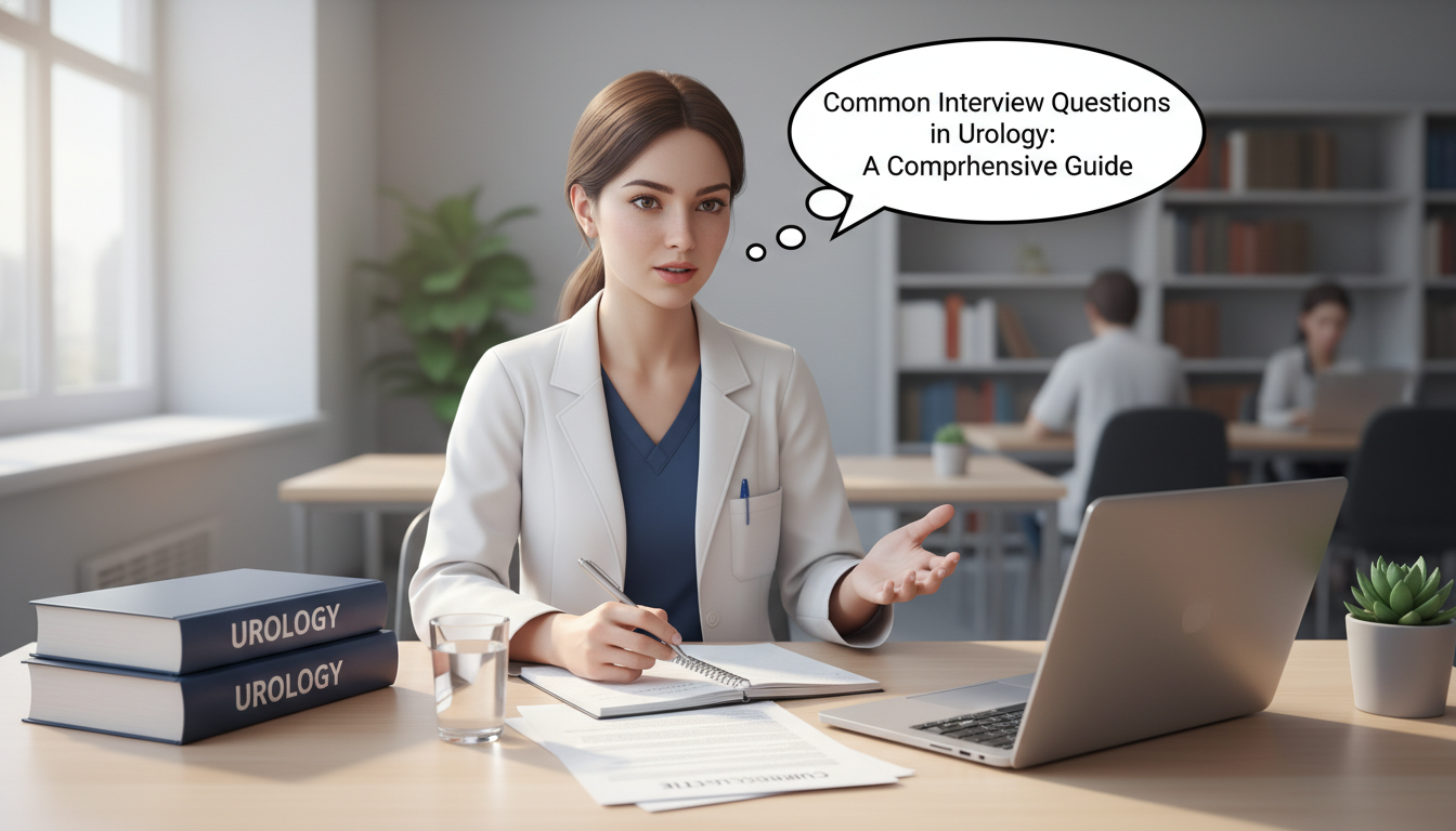Medical student preparing for urology residency interview - urology residency for Common Interview Questions in Urology: A Co