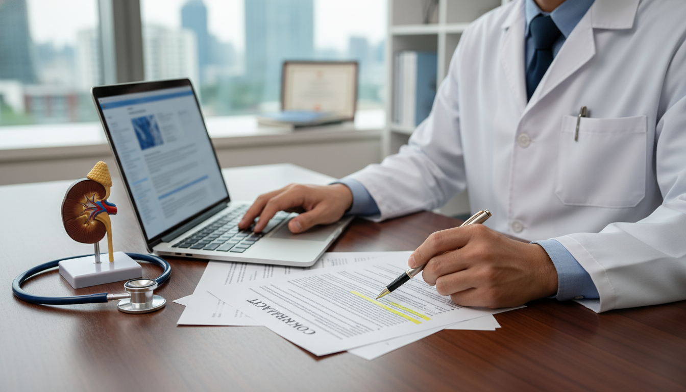 Urology locum tenens doctor reviewing contract details Urology locum tenens doctor reviewing contract details - urology residency for Locum Tenens Opportunities in Urology: A Compr