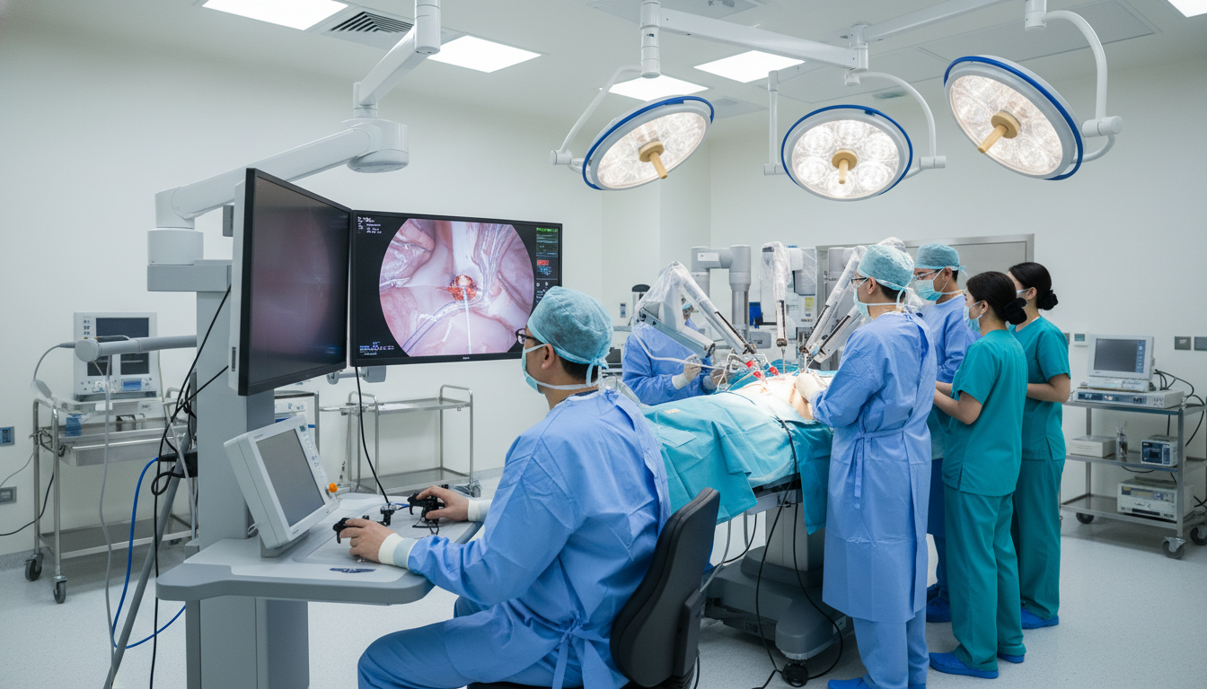 Urology operating room scene with medical student observing Urology operating room scene with medical student observing - urology residency for Medical Shadowing Experience in Urology: