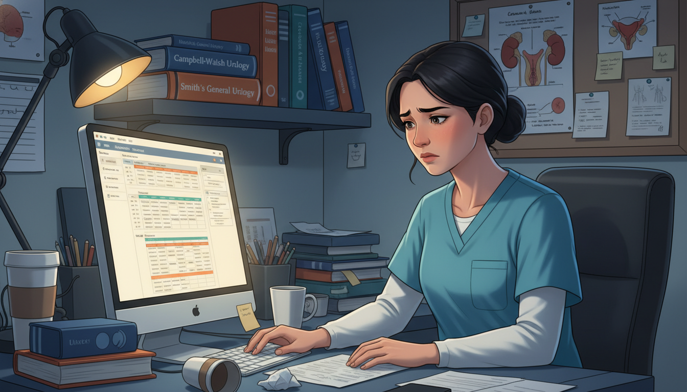 Urology resident reviewing operative case logs and workload Urology resident reviewing operative case logs and workload - urology residency for Resident Turnover Warning Signs in Urolog