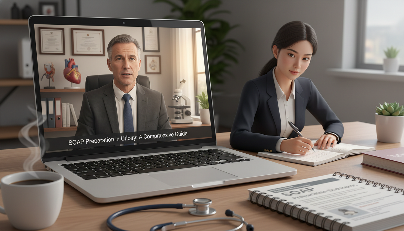 Virtual SOAP interview between residency program director and unmatched applicant - urology residency for SOAP Preparation in