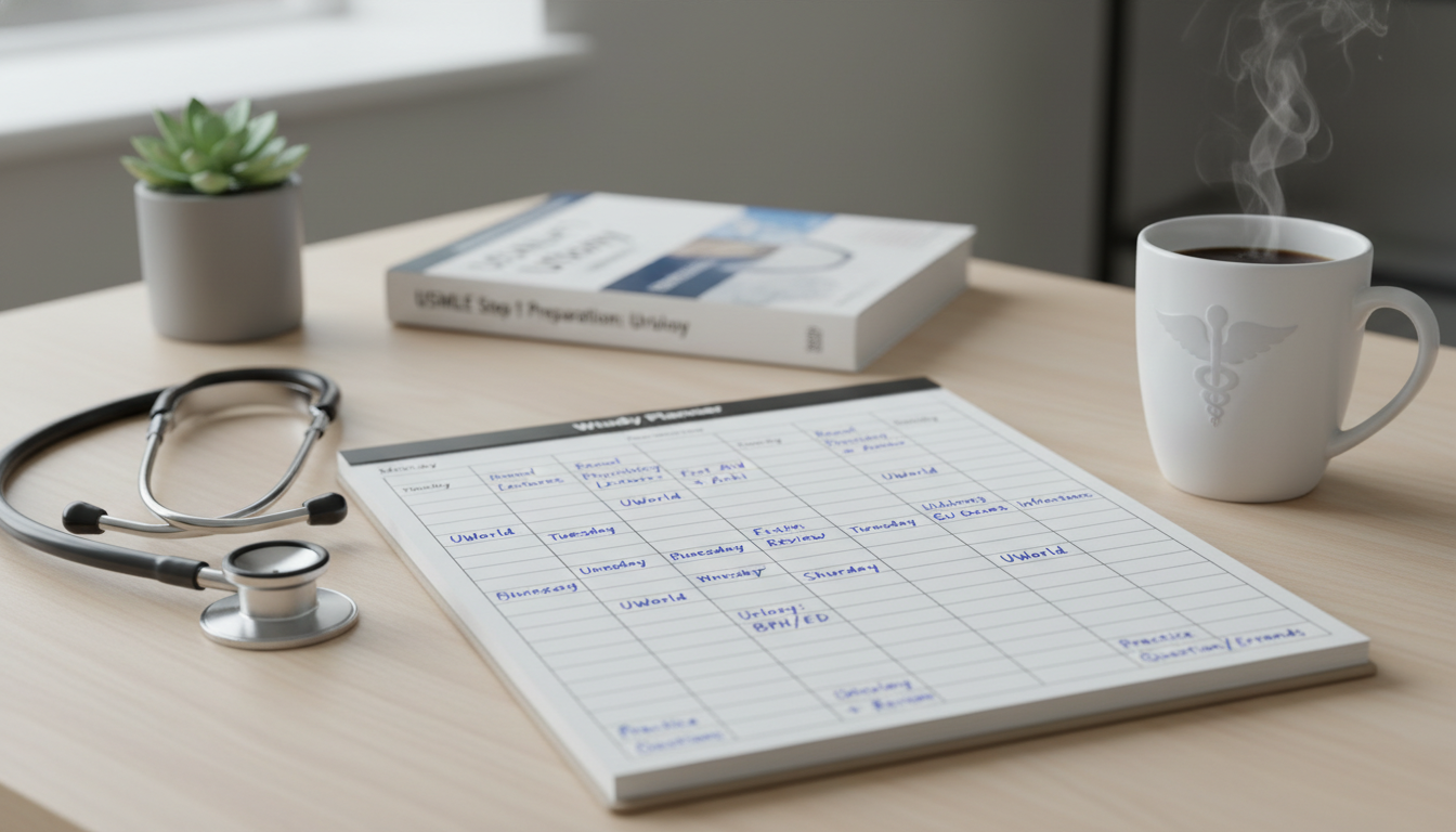 Study schedule planner for USMLE Step 1 with urology focus Study schedule planner for USMLE Step 1 with urology focus - urology residency for USMLE Step 1 Preparation in Urology: A Com