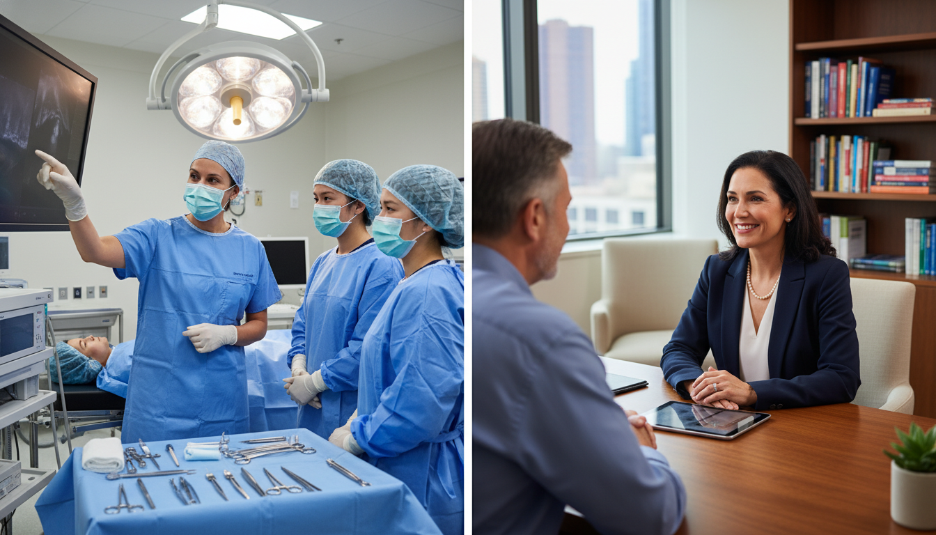 Academic vs Private Practice in Vascular Surgery: A Career Guide