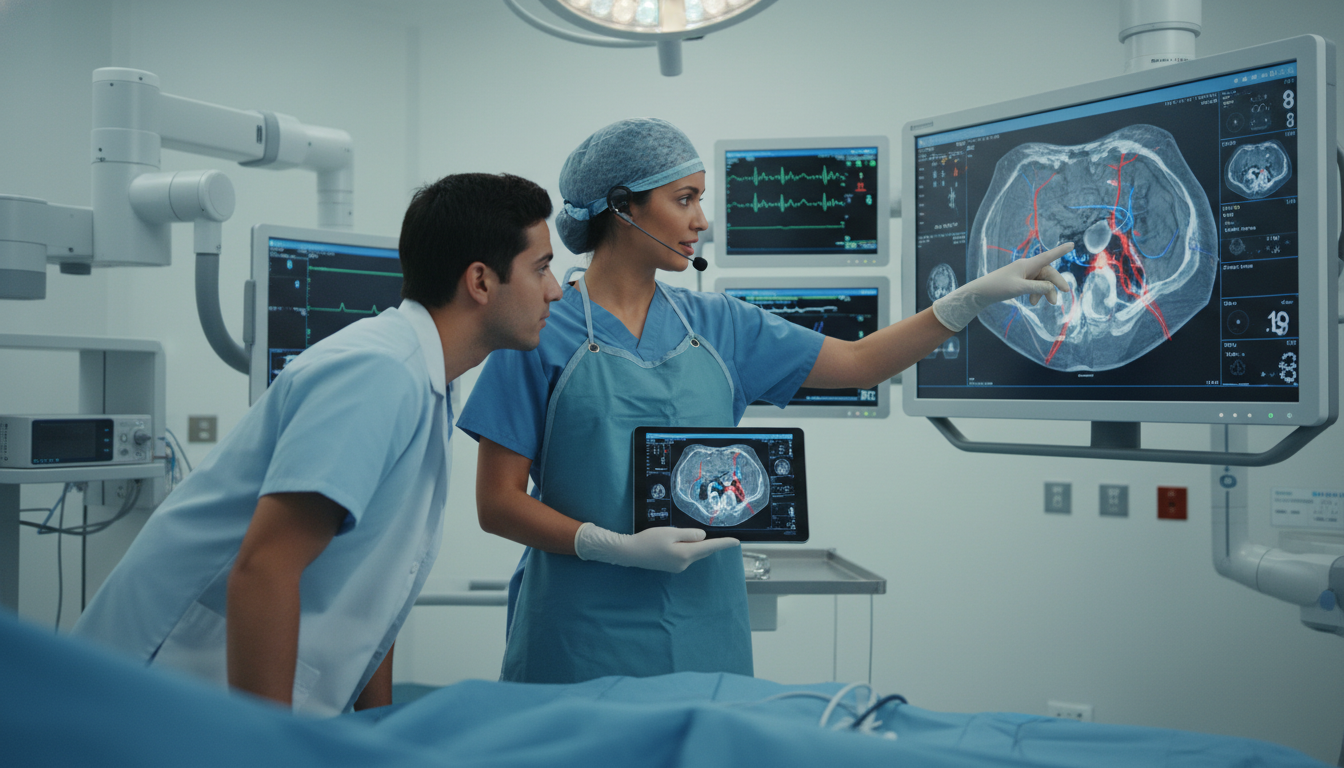 Vascular surgery team in hybrid OR teaching medical student Vascular surgery team in hybrid OR teaching medical student - vascular surgery residency for Away Rotation Strategy in Vascul