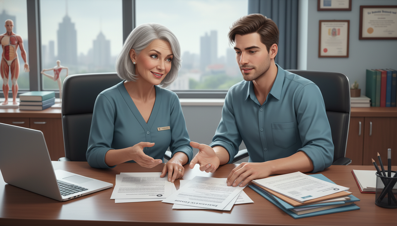 Advisor and unmatched medical graduate reviewing residency application Advisor and unmatched medical graduate reviewing residency application - vascular surgery residency for Failed Match Recovery