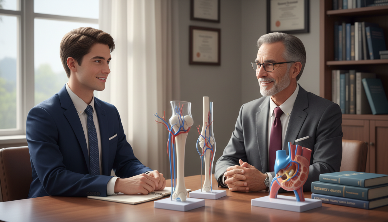 Medical student practicing vascular surgery interview with mentor - vascular surgery residency for Common Interview Questions