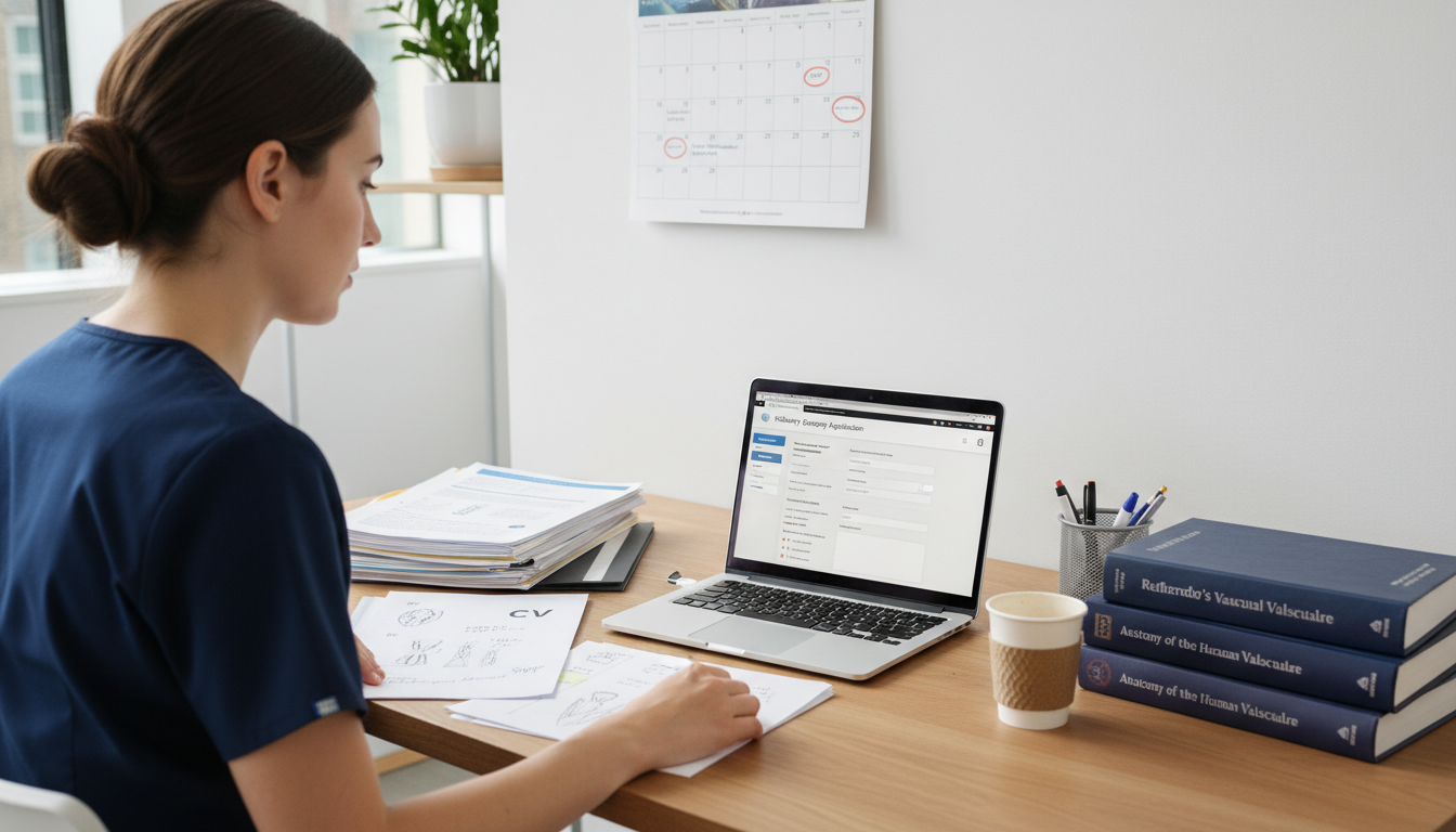 Medical student preparing vascular surgery residency applications - vascular surgery residency for Letters of Recommendation