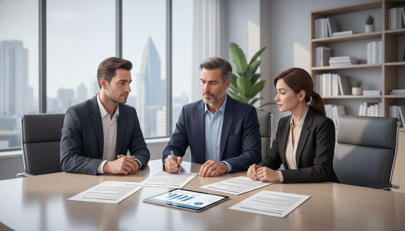 Vascular surgeon meeting with financial advisor about malpractice coverage Vascular surgeon meeting with financial advisor about malpractice coverage - vascular surgery residency for Malpractice Insur