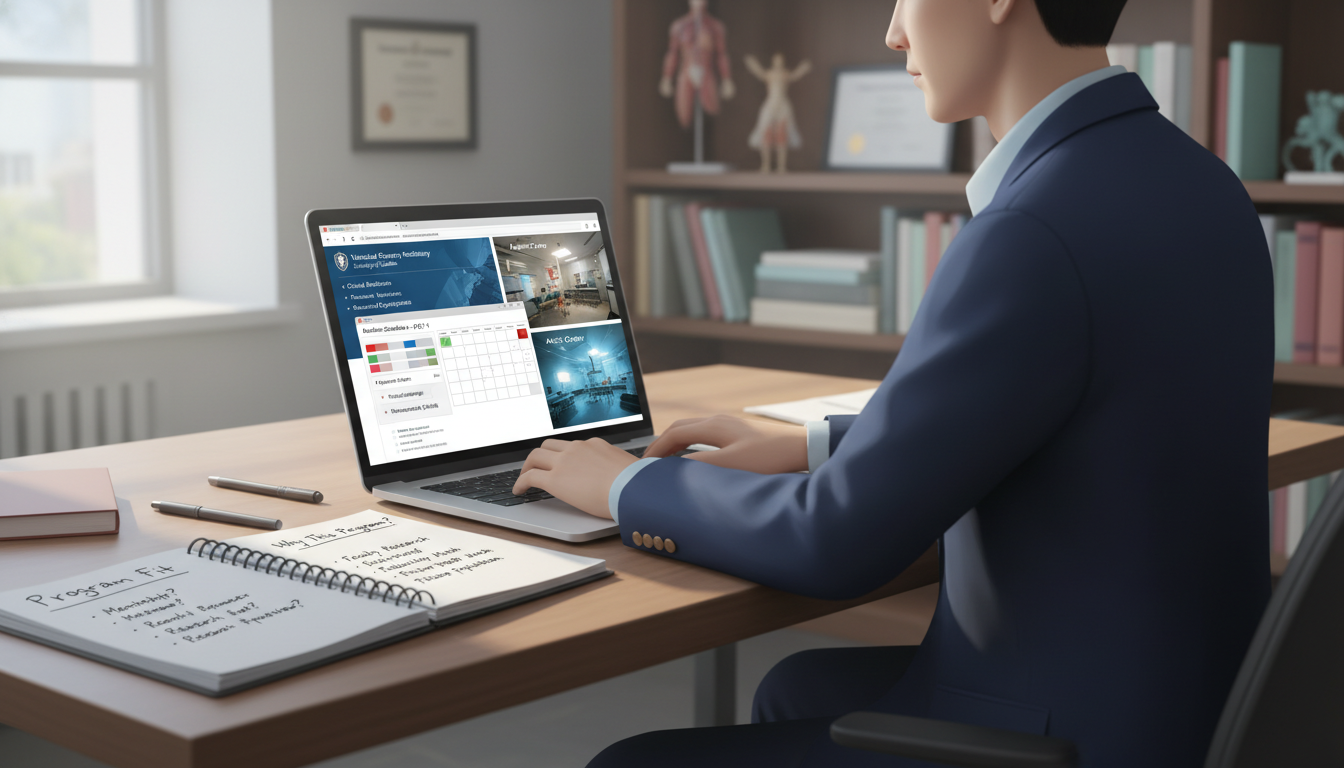 Vascular surgery residency applicant researching programs - vascular surgery residency for Pre-Interview Preparation in Vascu