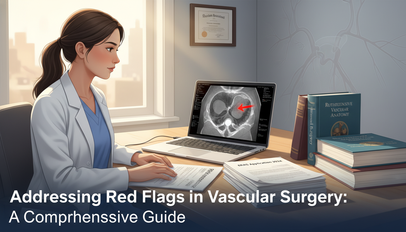 Medical student preparing vascular surgery residency application Medical student preparing vascular surgery residency application - vascular surgery residency for Addressing Red Flags in Vas