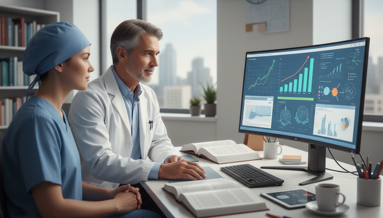 Vascular surgery mentor guiding a resident through research planning Vascular surgery mentor guiding a resident through research planning - vascular surgery residency for Research Profile Buildi