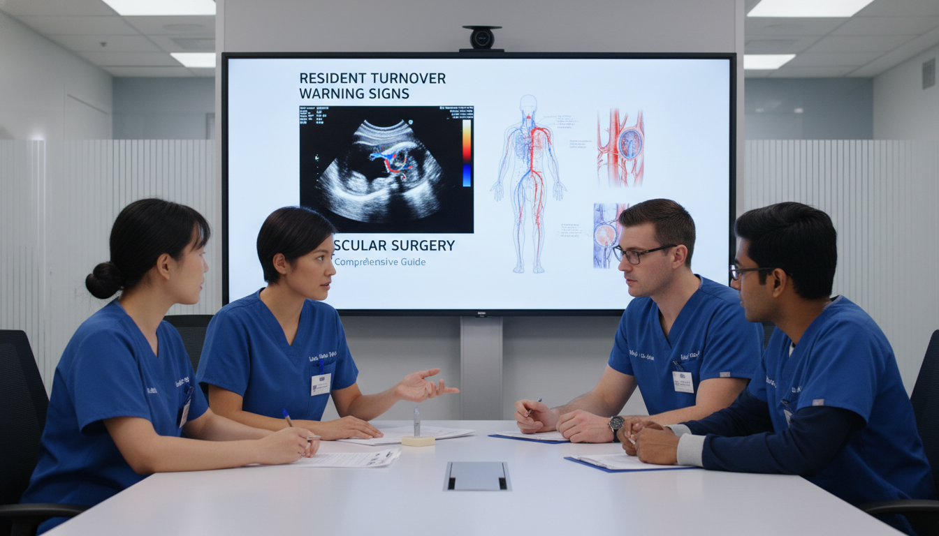Recognizing Resident Turnover Warning Signs in Vascular Surgery Residency