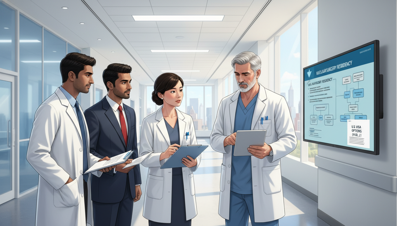 Navigating Visa Options for Vascular Surgery Residency: A Guide