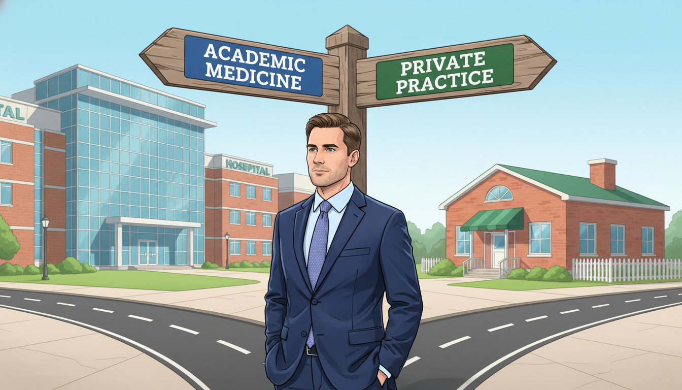 Academic Medicine vs Private Practice: A Comprehensive Career Guide