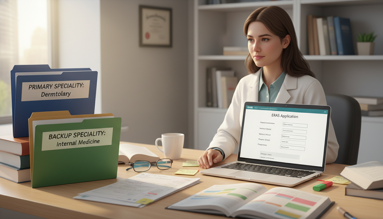 Resident applicant balancing dual specialty applications Resident applicant balancing dual specialty applications - backup specialty for The Complete Guide to Backup Specialty Planni