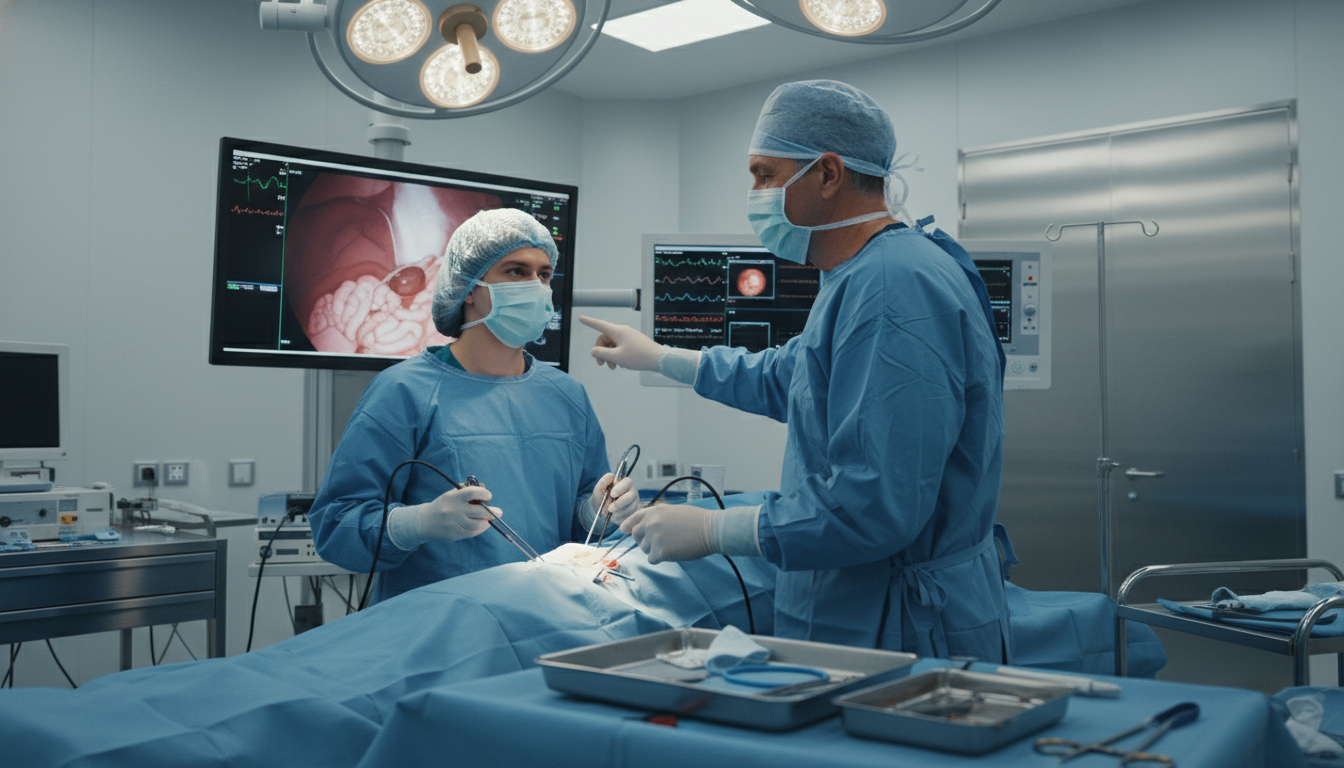 Resident performing a surgical procedure under attending supervision Resident performing a surgical procedure under attending supervision - residency case volume for The Complete Guide to Case V