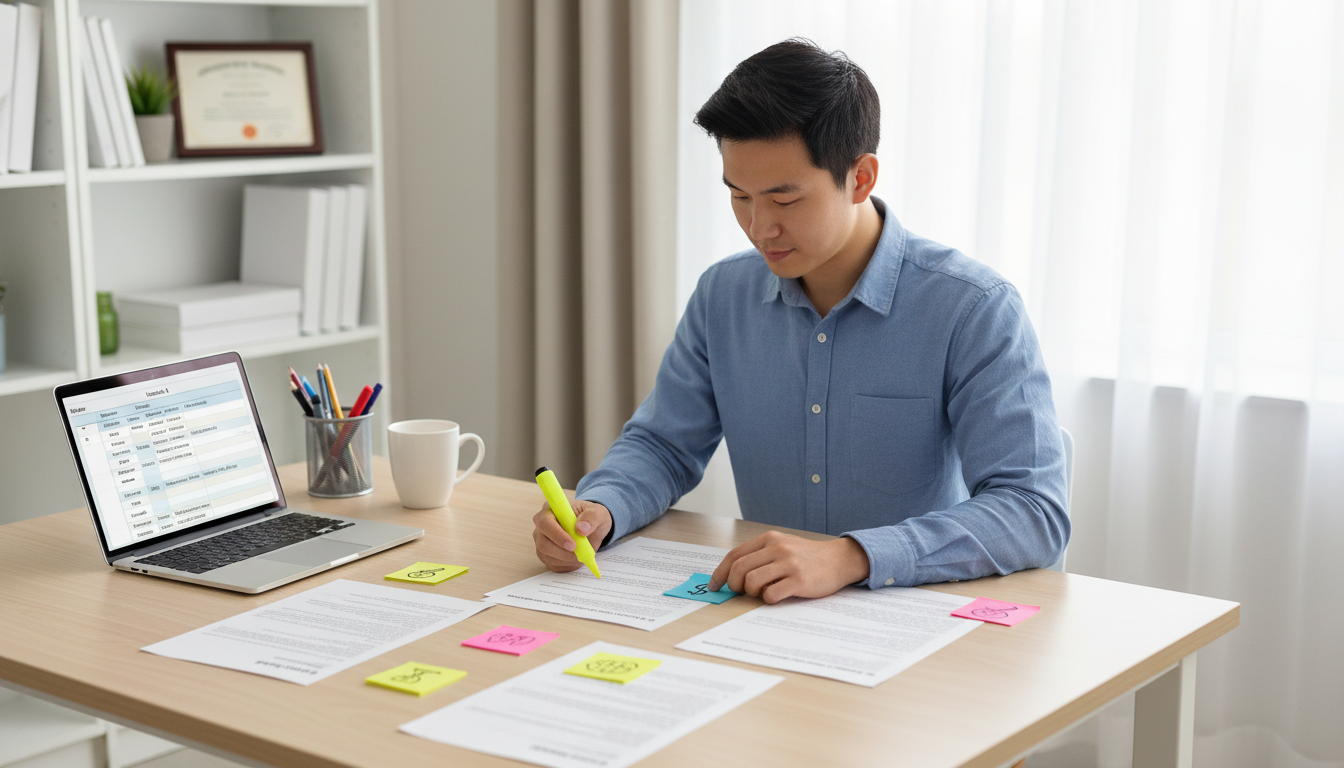 Young physician comparing multiple job offers Young physician comparing multiple job offers - physician contract negotiation for The Complete Guide to Physician Contract N