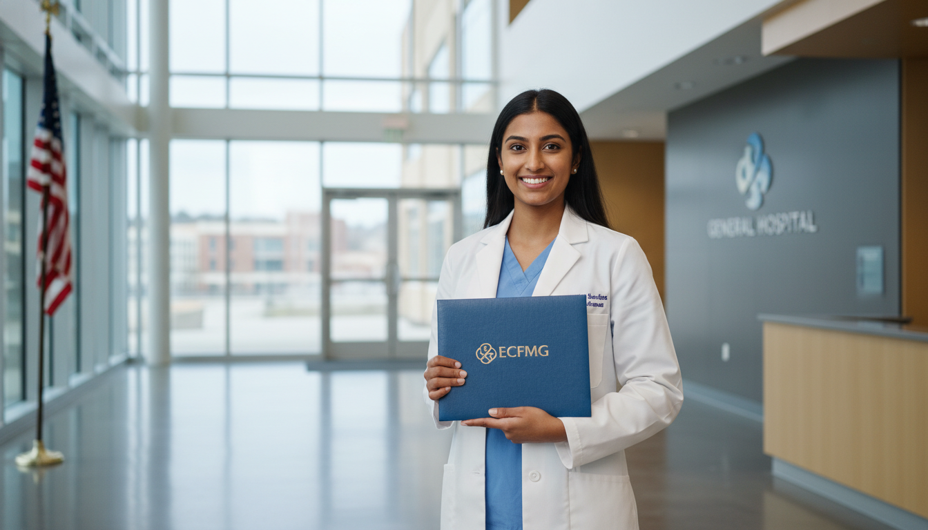 International medical graduate celebrating ECFMG certification International medical graduate celebrating ECFMG certification - ECFMG certification for The Complete Guide to ECFMG Certific