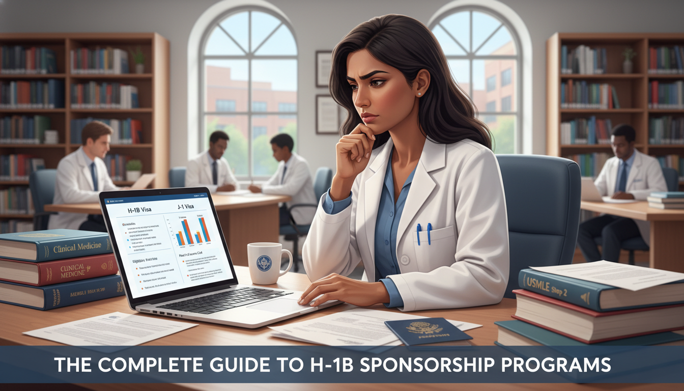 International medical graduate considering H-1B and J-1 residency options International medical graduate considering H-1B and J-1 residency options - H-1B residency programs for The Complete Guide to