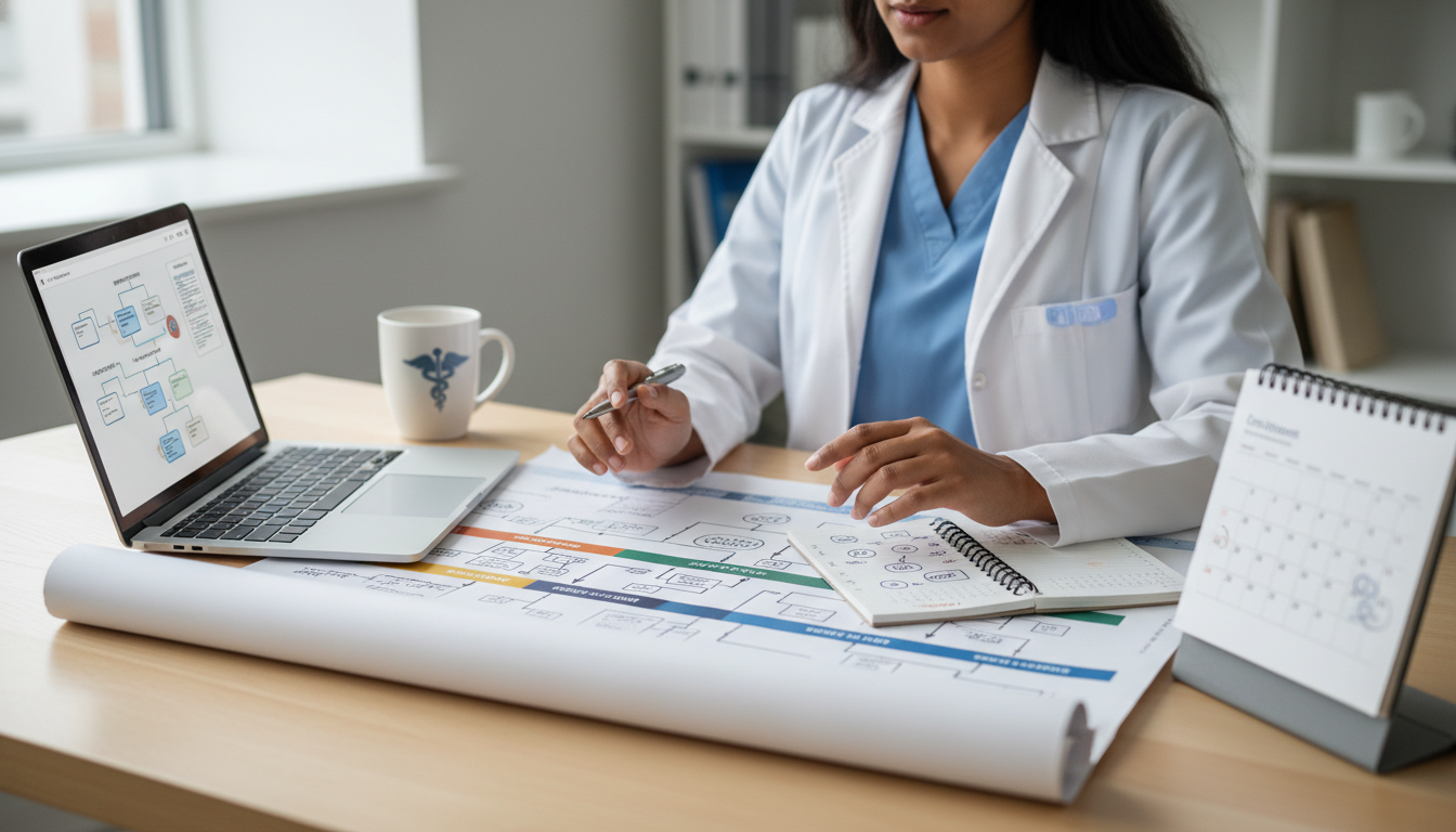 Resident physician planning J-1 waiver timeline and career goals - J-1 waiver for The Complete Guide to J-1 Waiver Strategies