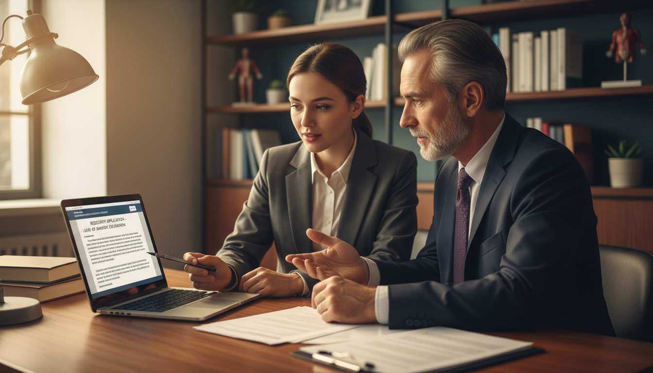 Medical student practicing their leave of absence explanation with a mentor Medical student practicing their leave of absence explanation with a mentor - leave of absence medical school for The Complet