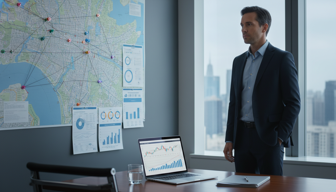 Physician evaluating potential locations for a new clinic Physician evaluating potential locations for a new clinic - starting private practice for The Complete Guide to Starting a Pr