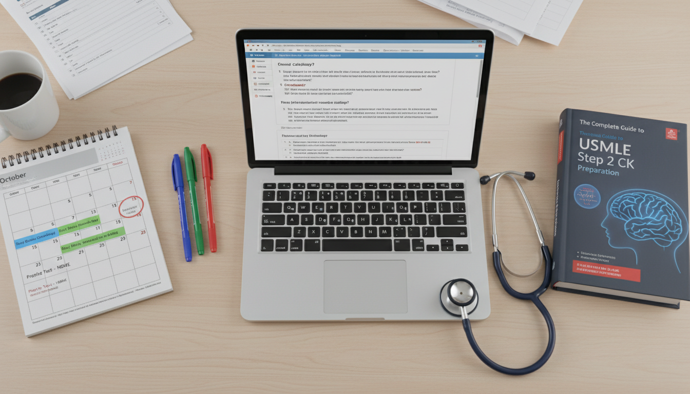 Calendar planning for USMLE Step 2 CK study schedule Calendar planning for USMLE Step 2 CK study schedule - Step 2 CK preparation for The Complete Guide to USMLE Step 2 CK Prepar