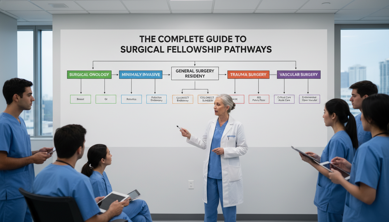 Overview of surgical subspecialty fellowship options Overview of surgical subspecialty fellowship options - surgical fellowship for The Complete Guide to Surgical Fellowship Path