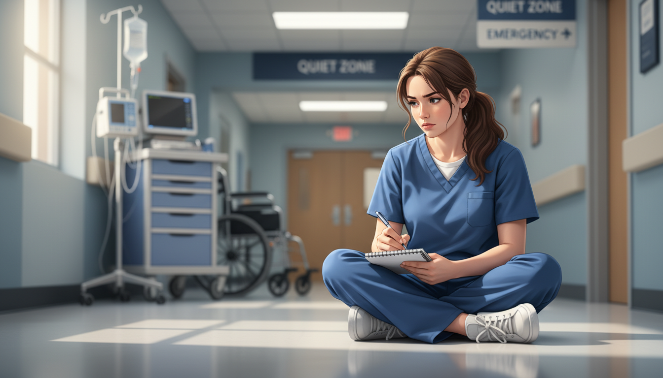 Premed student reflecting on clinical volunteer experiences in a hospital setting -  for Final 6 Months Before Applying: How