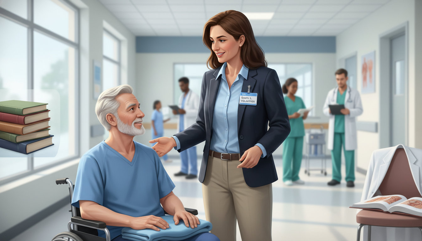 Nontraditional premed volunteering in a hospital during a gap year -  for How Many Clinical Volunteer Hours Are Enough? Analy