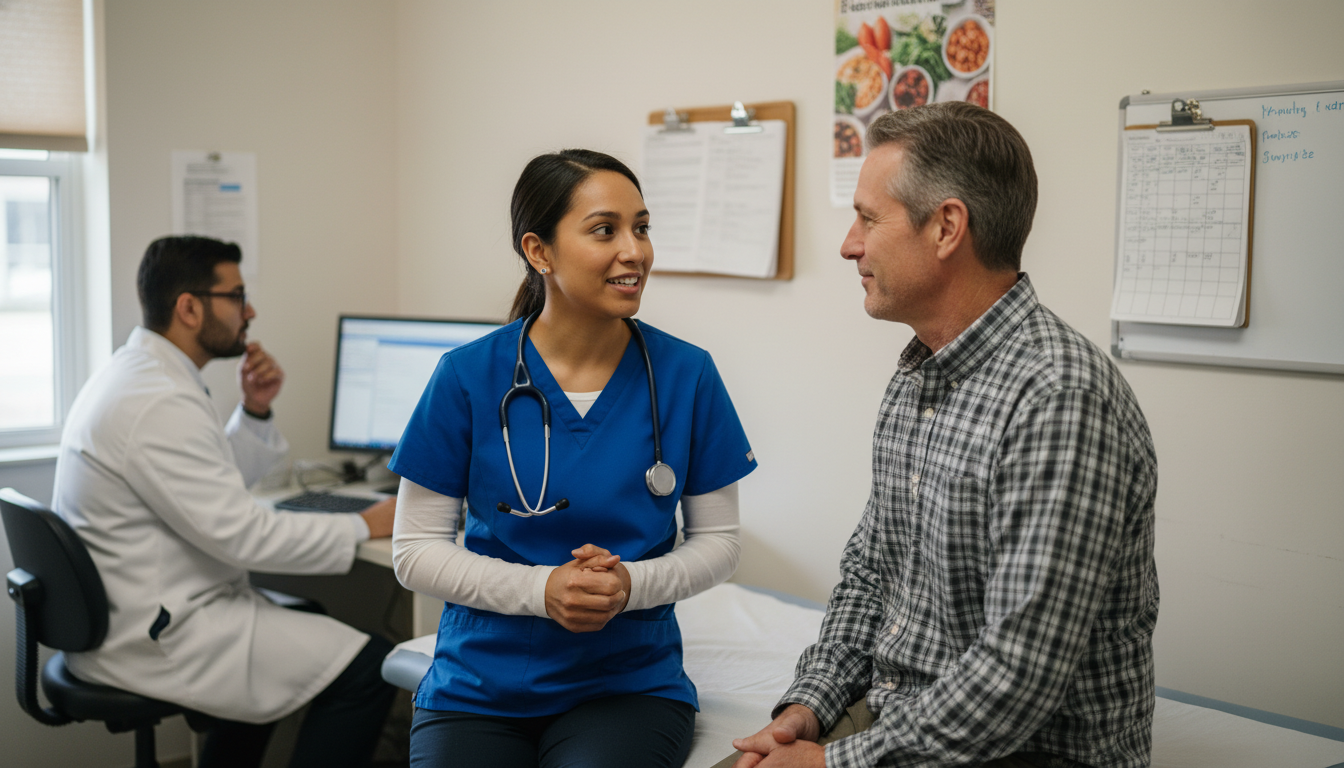 Premed student in a student-run free clinic -  for How Student-Run Clinics Really Look on Applications to Top Schools