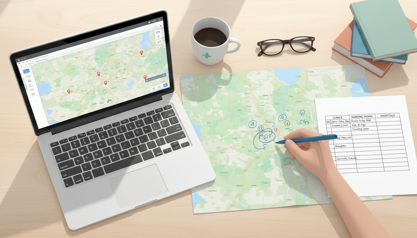 Mapping clinical opportunities around rural campus -  for Rural College with Few Hospitals: Creative Clinical Experience Opti