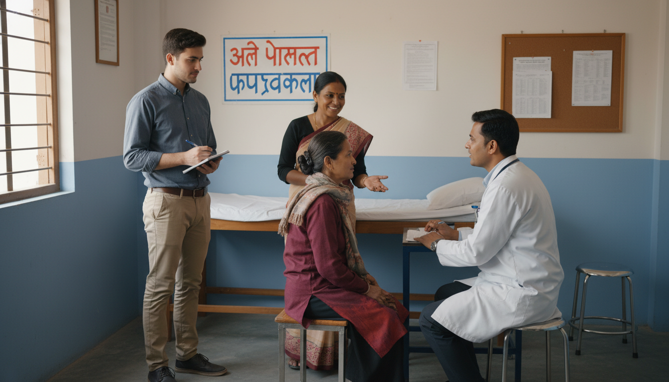 Premed student observing healthcare abroad -  for Study-Abroad Semester: Maintaining Clinical Exposure Before and After