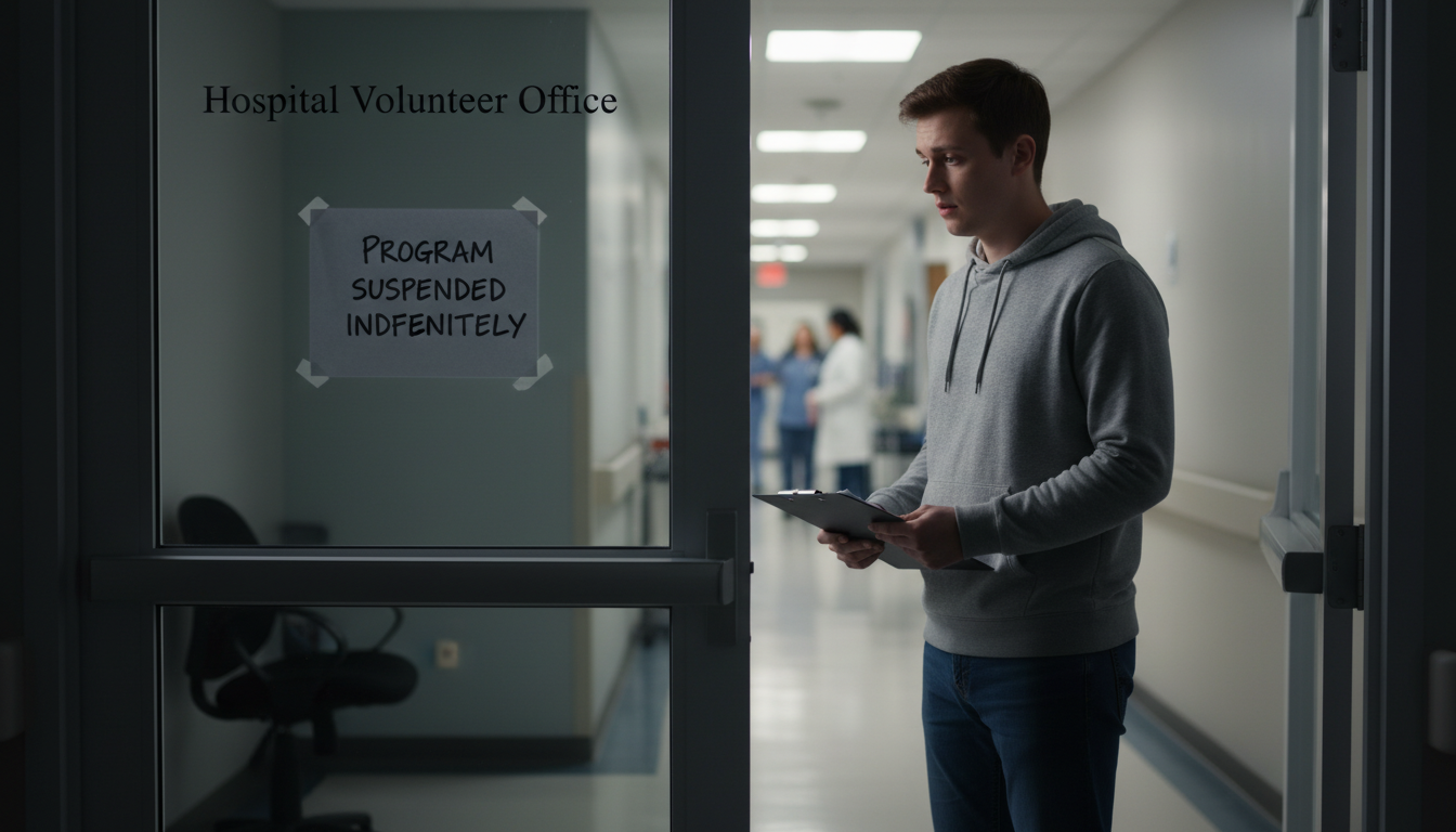 What If My Volunteer Site Closed and All My Hours Suddenly Stopped?