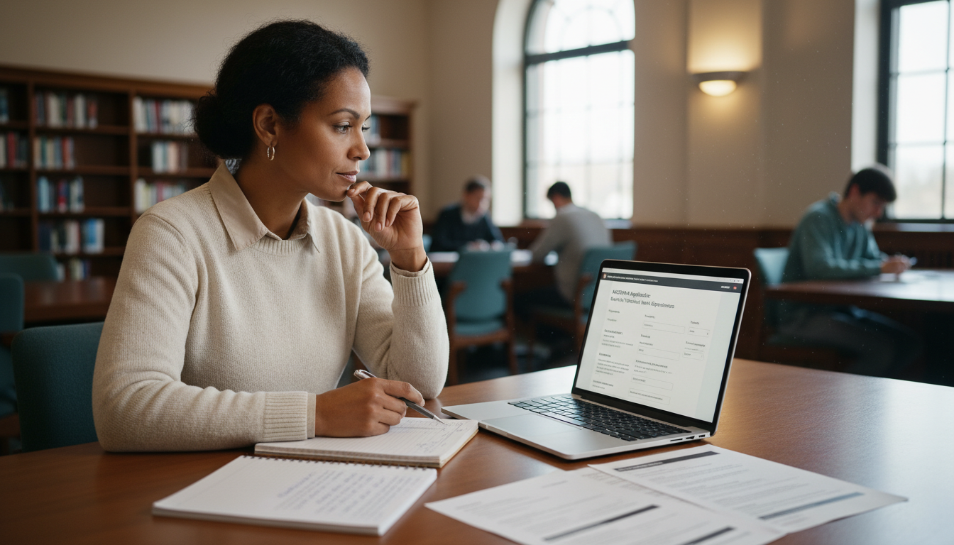 Premed applicant reflecting on employment experiences -  for Detailing Employment and Non-Traditional Work on AACOMAS Effecti