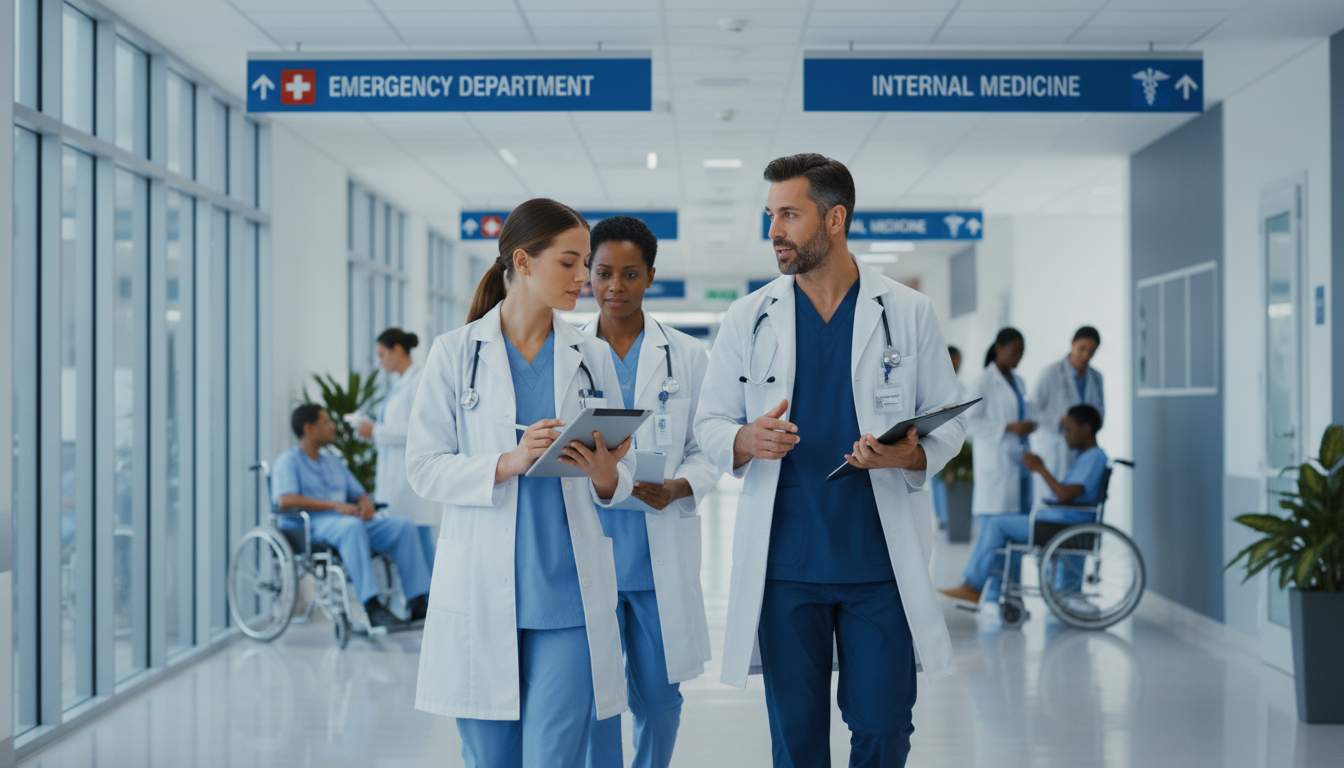 Medical scribe documenting across emergency and inpatient services -  for How to Document Scribing, MA Work, and Clinical Job