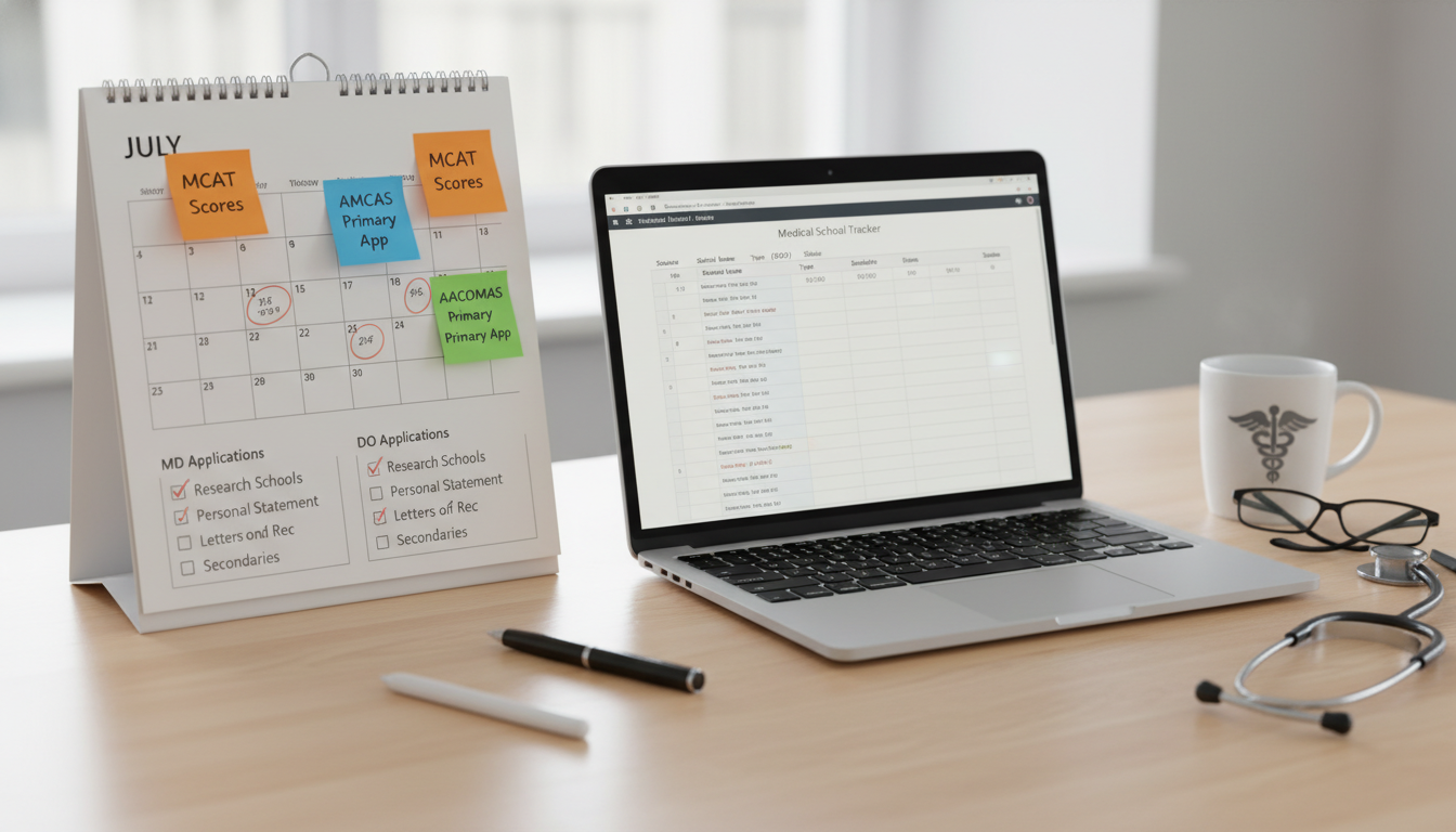 Premed planning dual MD and DO application timeline Premed planning dual MD and DO application timeline - for If You’re Unsure MD vs DO: How to Design a Dual Application Approa